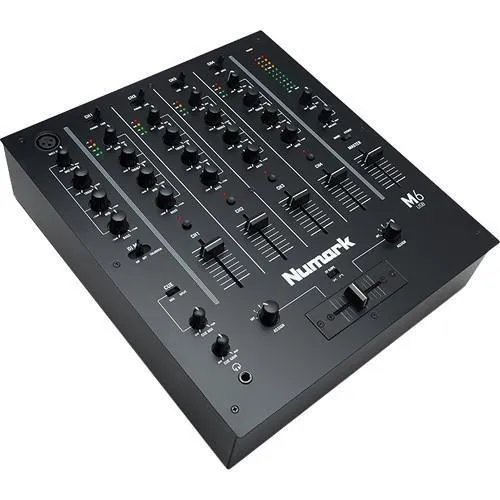 Numark M6 USB 4-Channel USB DJ Mixer (Black) (Display)
