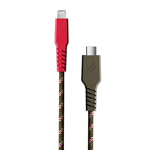 Skullcandy Line+ Braided Charging Cable, USB-C to Lightning