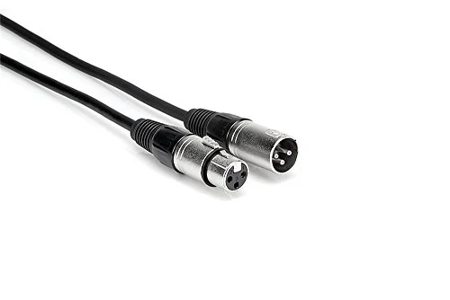 Hosa Technology 3-Pin XLR Male to 3-Pin XLR Female DMX512 Cable (15')