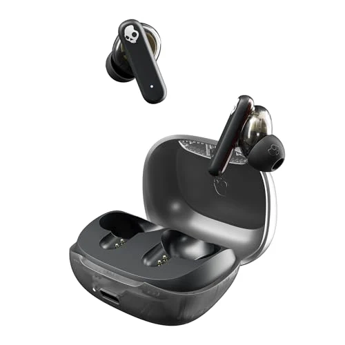 Skullcandy Smokin' Buds True Wireless Earbuds (Midnight Smoke)