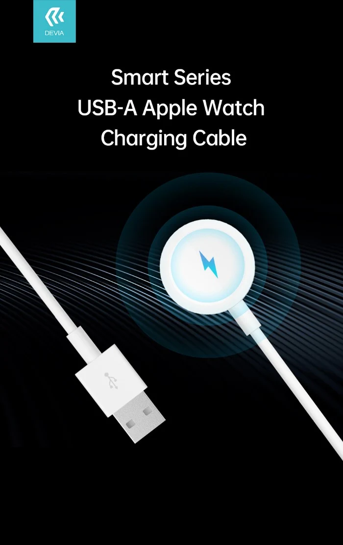 Cavo di ricarica per Apple Watch EA398 con usb 3 watt DECHGAW980