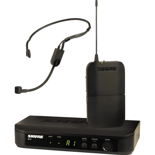 Shure BLX14/PGA31 Wireless Cardioid Headset Microphone System (J10: 584 to 608 MHz)
