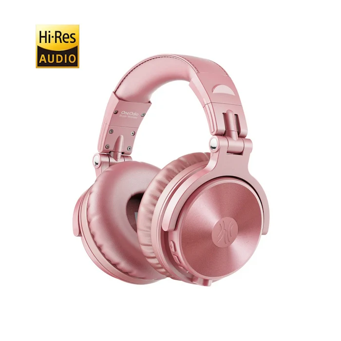 Cuffie Bluetooth Wireless Rosa Oro OneOdio Studio C Hi-Res 5.0 ONEOPC578P