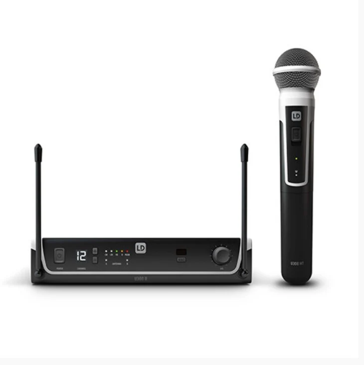 LD Systems U3047HHD, U305 HHD International Wireless Microphone System With Dynamic Handheld Microphone, 470 - 490 MHz