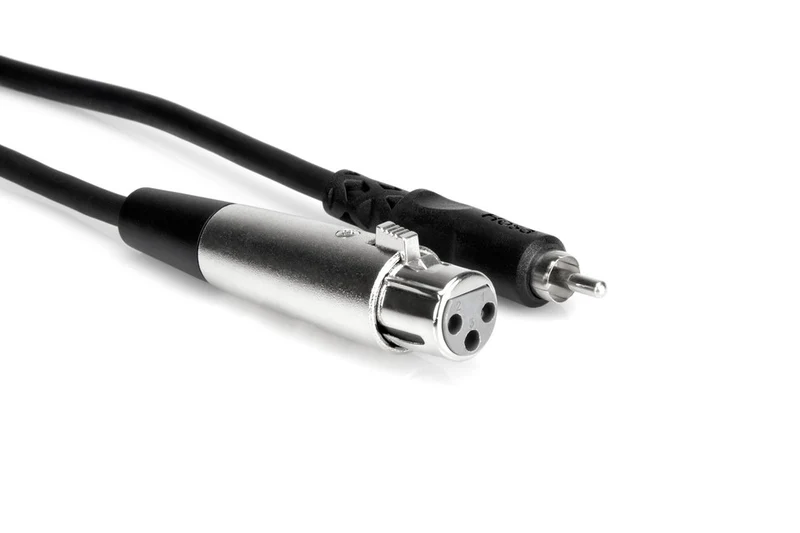 Hosa XRF-110 10' XLRF to RCA Audio Cable