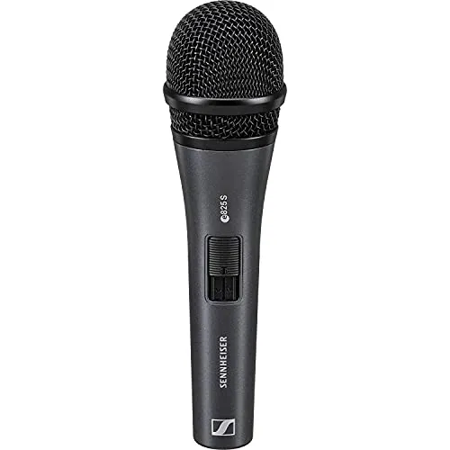 Sennheiser e825S Handheld Cardioid Dynamic Microphone with On/Off Switch
