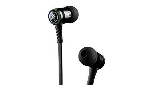 Mackie CR Series, Professional Fit Earphones High Performance with Mic and Control (CR-BUDS) ,Black (Open Box)