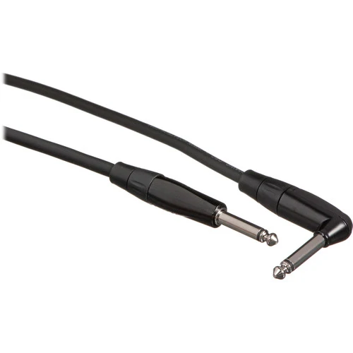 Hosa HGTR-015R REAN Straight to Right Angle Pro Guitar Cable, 15 Feet (Open Box)