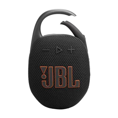JBL Clip 5 Portable Waterproof Wireless Speaker (Black)