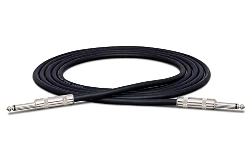 Hosa SKJ-625 1/4 TS to 1/4 TS Speaker Cable, 25 Feet