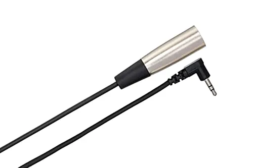 Hosa Technology Stereo Mini Angled Male to 3-Pin XLR Female Cable - 15'