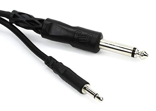 Hosa Technology Mini Male to 1/4" Male Cable - 10'