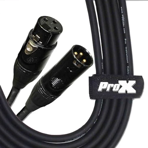 Prox XC-MIC15 15 Ft. Balanced XLR3-F to XLR3-M High Performance Microphone Cable