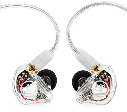 Mackie MP-360 Triple Balanced Armature In-Ear Monitors (Clear)