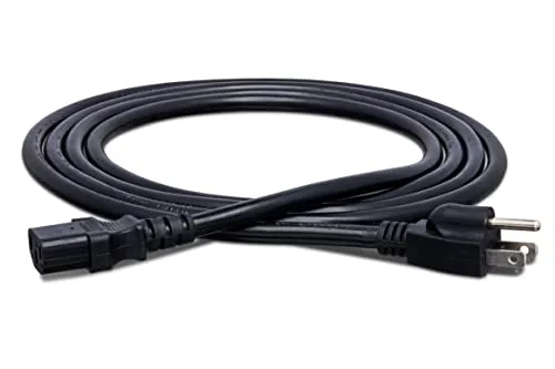 Hosa PWC Power Cord IEC C13 to NEMA 515P - (15 Feet) (Black)