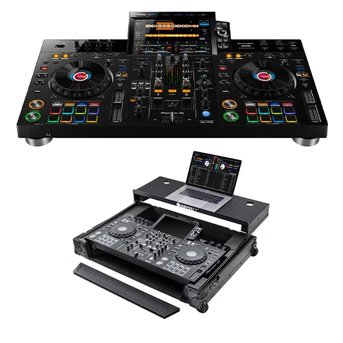 Pioneer DJ XDJ-RX3 + Odyssey Hexagon Industrial Board Case with Glide Platform for Pioneer XDJ-RX3
