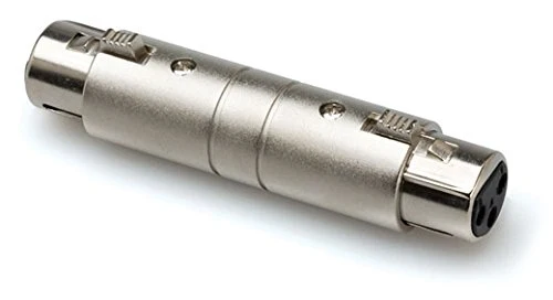 Hosa GXX-145 XLR3F to XLR3F Gender Changer Adaptor