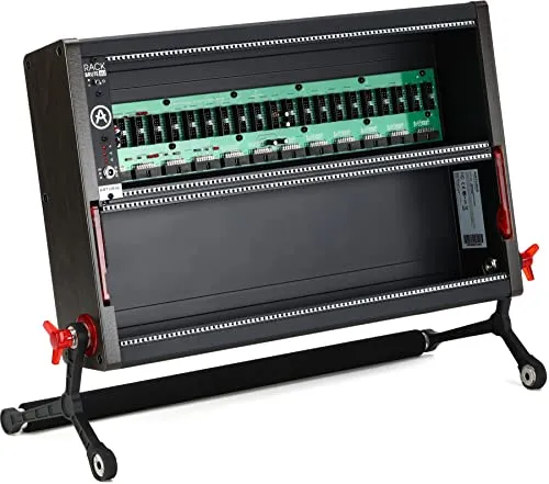 Arturia RackBrute 6U Eurorack Case Enclosure with Power Supply, Noir (Black)