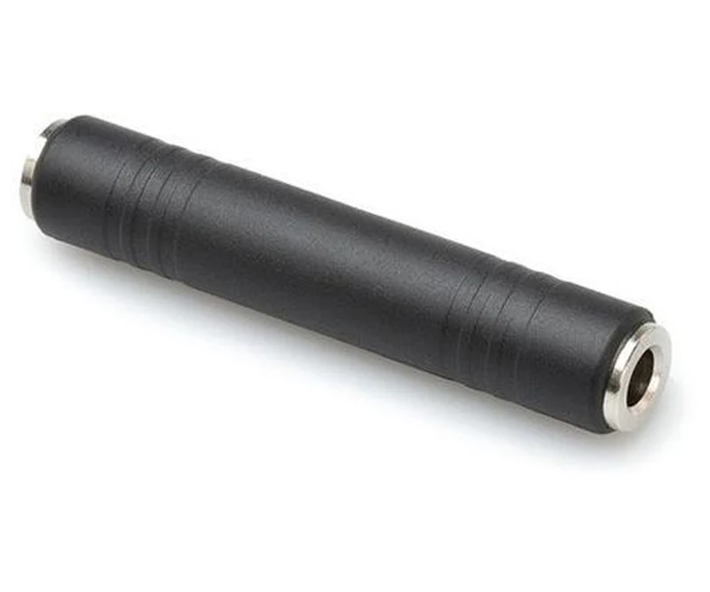 Hosa Coupler, 1/4 in TRS to Same