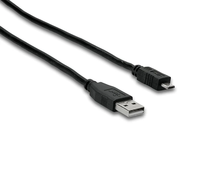 Hosa High Speed USB Cable, Type A to Micro-B, 6 ft