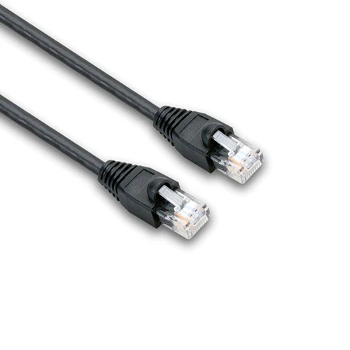Hosa Technology Cat5e 10/100 Base-T Ethernet Cable (50', Black)