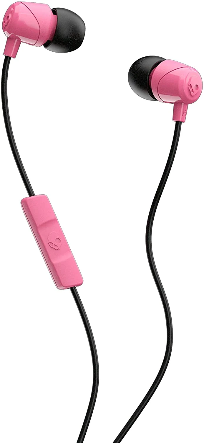 Skullcandy Jib in-Ear Noise-Isolating Earbuds Pink/Black