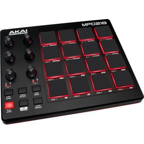 Akai Professional MPD218 USB MIDI Pad Controller (Open Box)