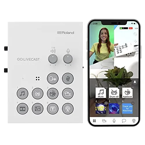 Roland GO:LIVECAST Live Streaming Studio for Smartphones