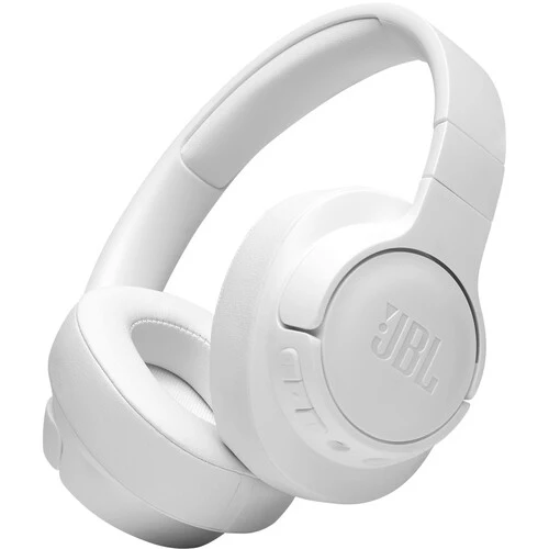 JBL Tune 710BT Wireless Over-Ear Headphones (White)