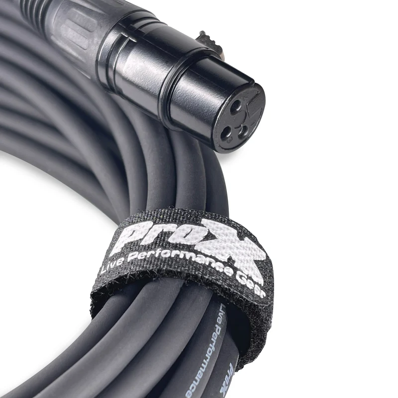 ProX Branded Professional Premium Mic Cable XLR Male to XLR Female 20 FT