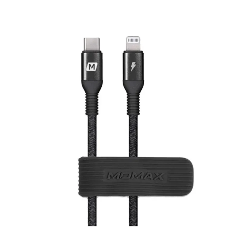 Momax Elite Link Lightning to Type-C Cable 2.2 M - Black