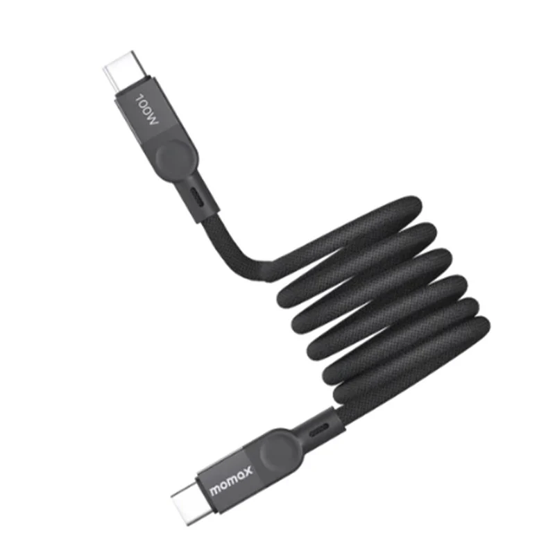 Momax Mag Link USB-C to USB-C 100 Watts USB2.0 Magnetic Cable - 1 M