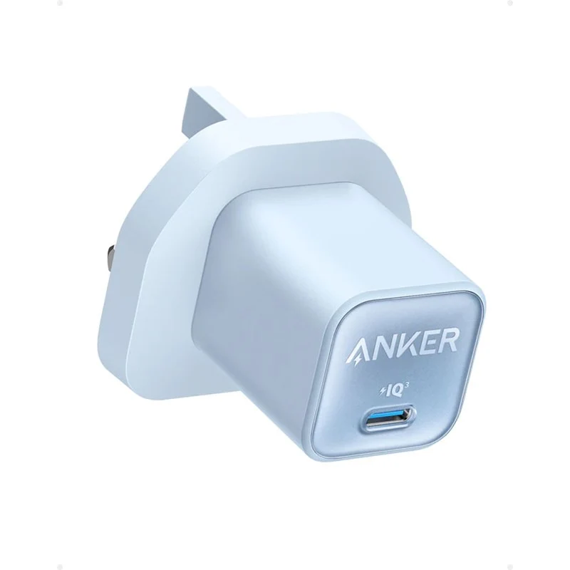 Anker 511 Charger (Nano 3, 30W) - Blue