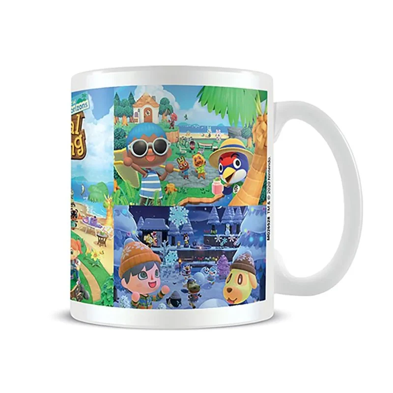 Pyramid Mug Animal Crossing - Seasons 11 oz/315 ml