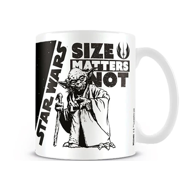 Pyramid Mug Star Wars - Size Matters Not 11 oz/315 ml