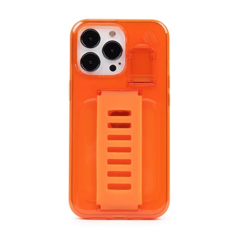 Grip2u Boost Case with Kickstand for iPhone 13 Pro (Orange)