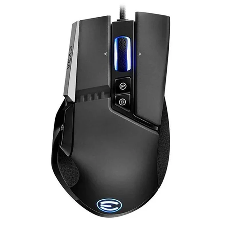 EVGA X17 Customizable, 16000 DPI, Wired Gaming Mouse - Black