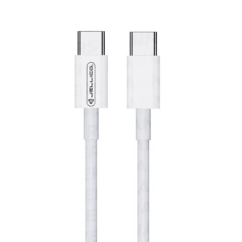 Jellico IP-180 Type C - Type C PD Cable 1M - White