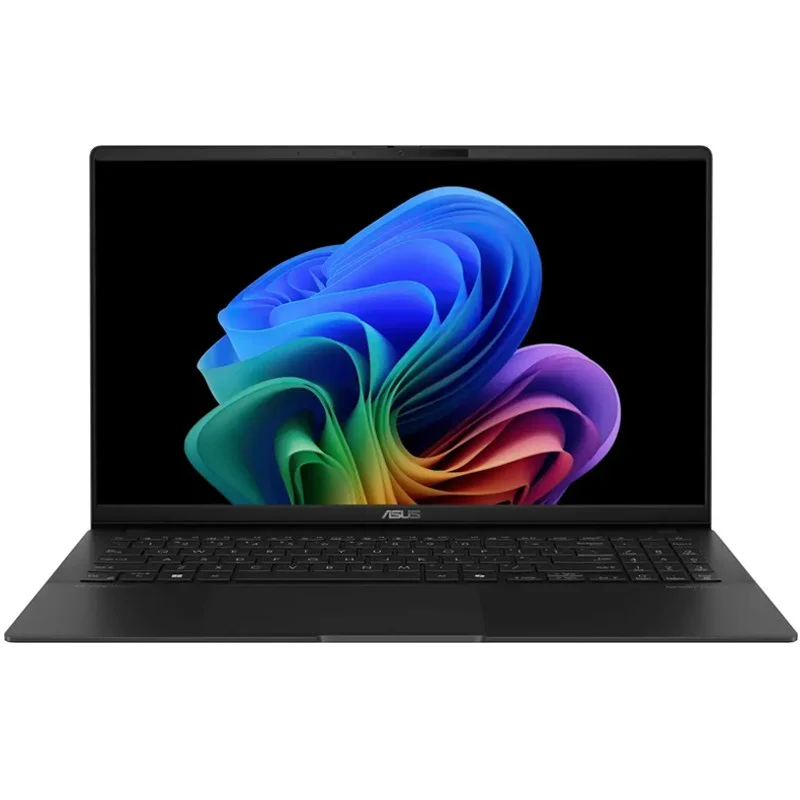 ASUS Vivobook S 15 15" 3K OLED Laptop - Copilot + PC - Qualcomm Snapdragon X Plus - 16 GB Memory - 512 GB SSD - Neutral Black - English Keyboard