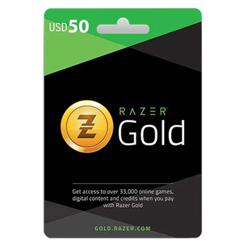 Razer Gold Pins Gift Card $50 - US