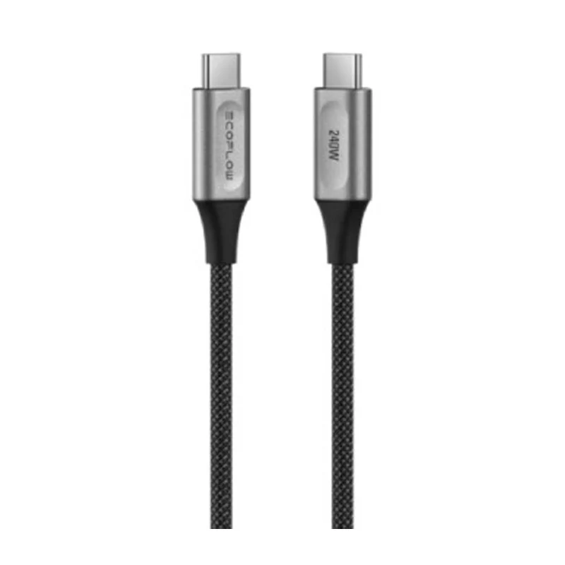EcoFlow RAPID Pro USB-C to USB-C Cable (1.8 M) 240W - Black