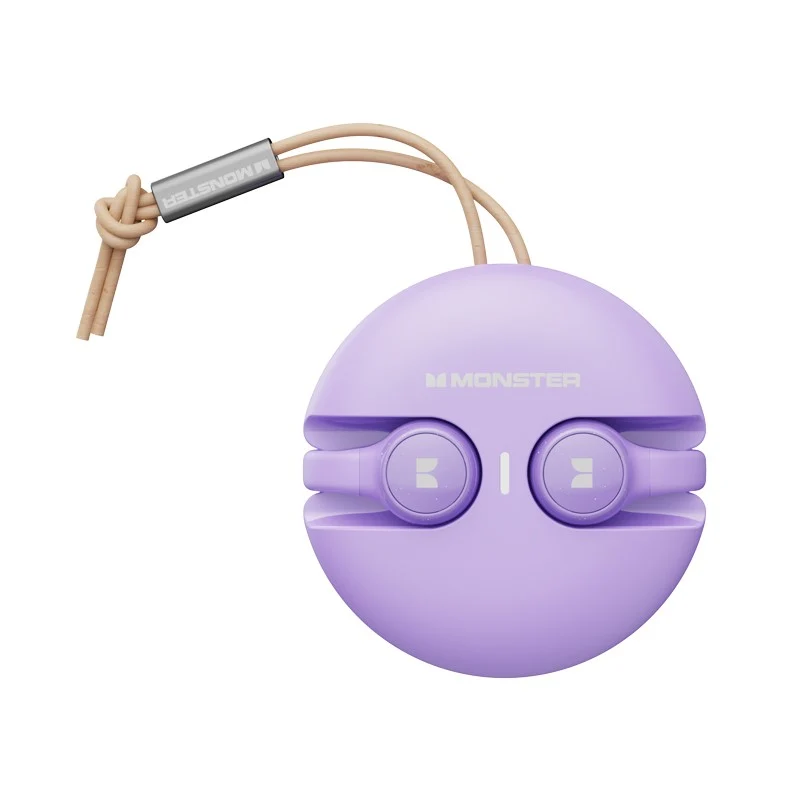 Monster XKT21 Wireless Earbuds - Purple