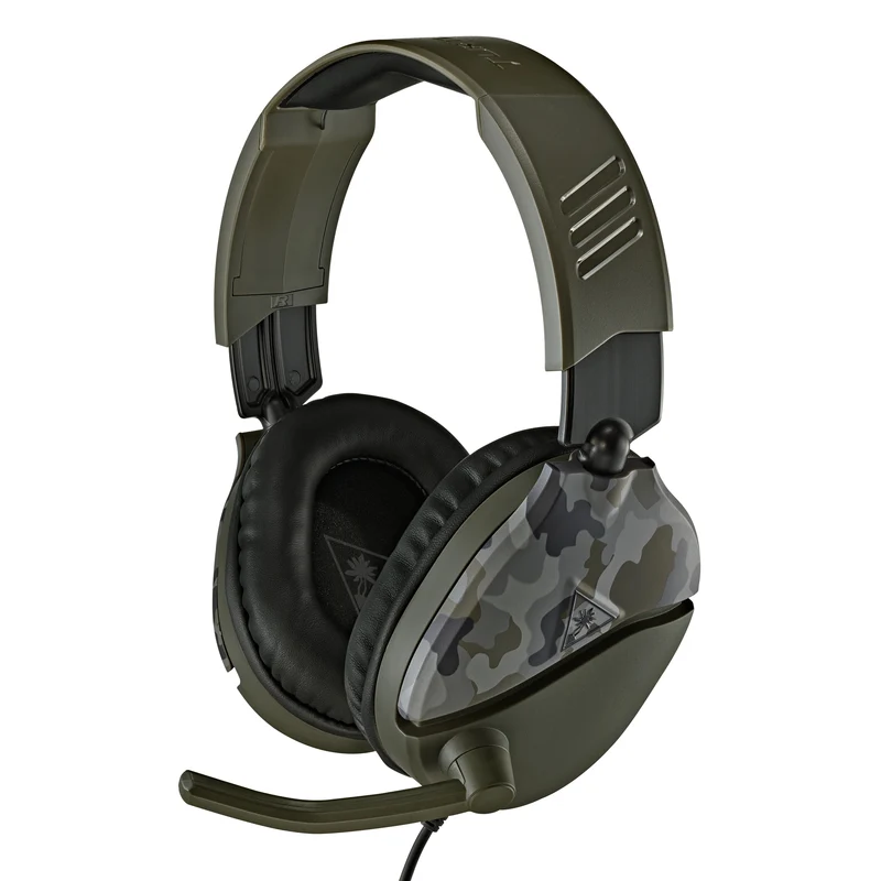 Turtle Beach Recon 70 Wired Gaming Headset for Xbox One, PS4, PC - Green Camo