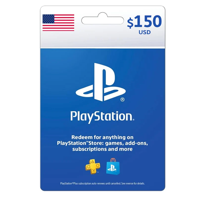 Sony Playstation Network Card 150$ - US