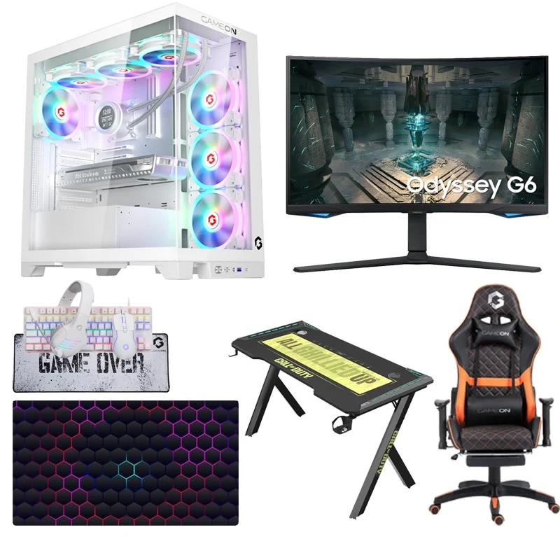 i7 GAMING PC, i7-14700K, RTX 4070 Ti SUPER 16GB, Windows 11 PRO Gaming Setup