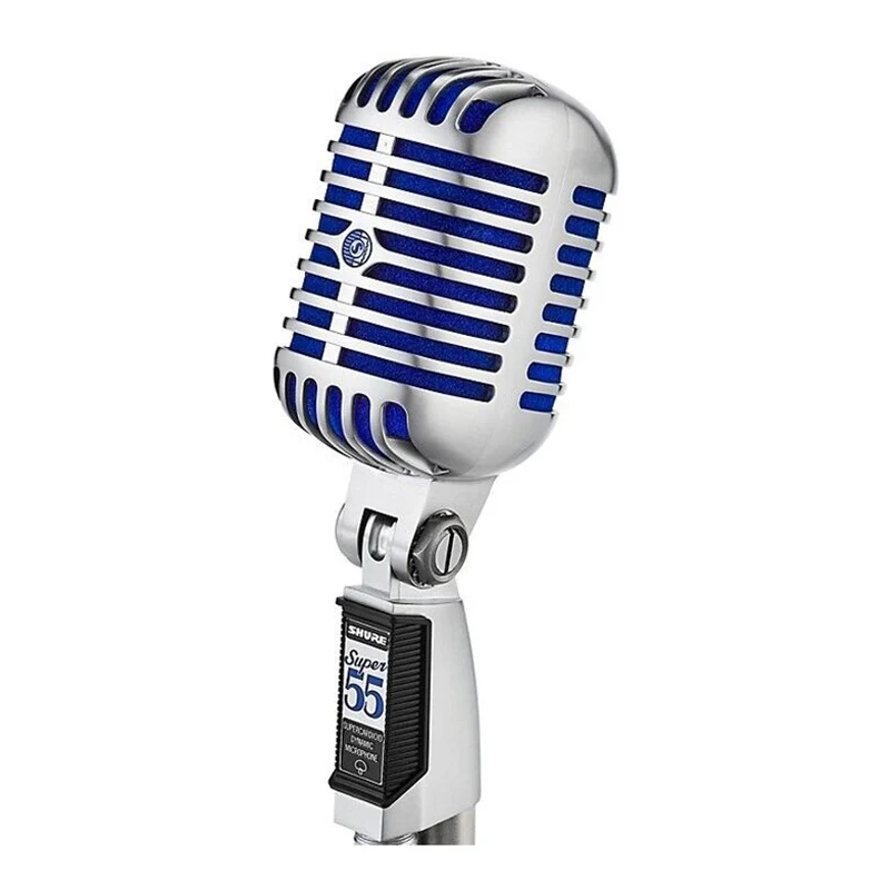 Shure Super 55 Deluxe Super Cardioid Dynamic Vocal Microphone