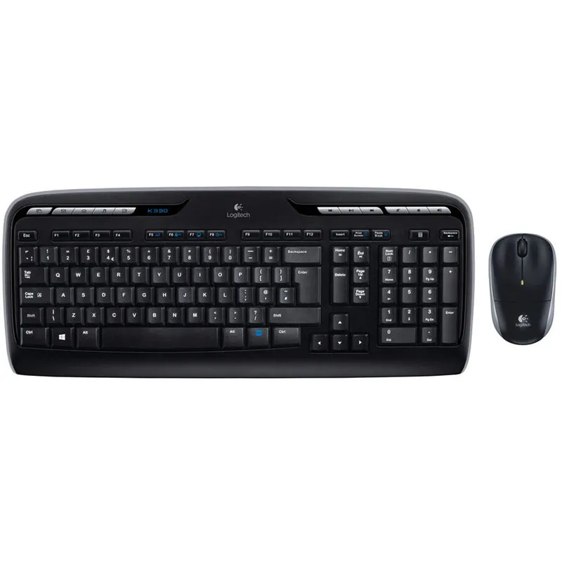Logitech Wireless Keyboard & Mouse MK330 (Arabic/English Key Letters)