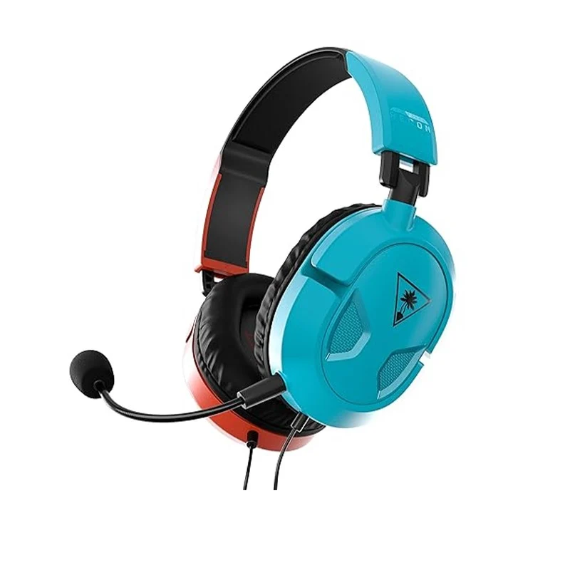 Turtle Beach Recon 50 Gaming Headset (Built To Win on Nintendo Switch) - Red/Blue