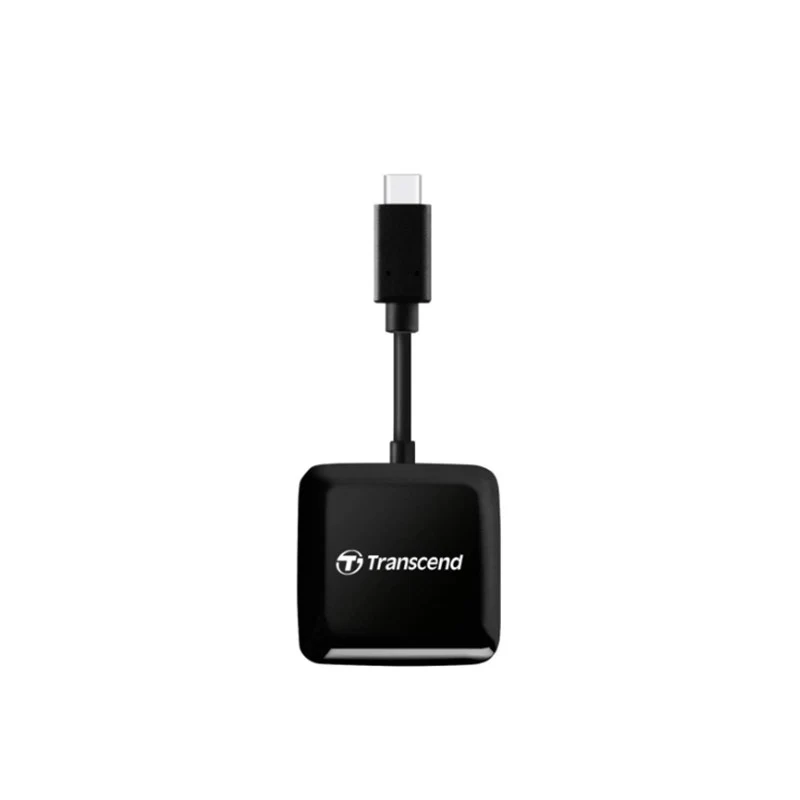 Transcend TS-RDC3 USB 3.2 USB Type-C Multifunctional Card Reader - Black