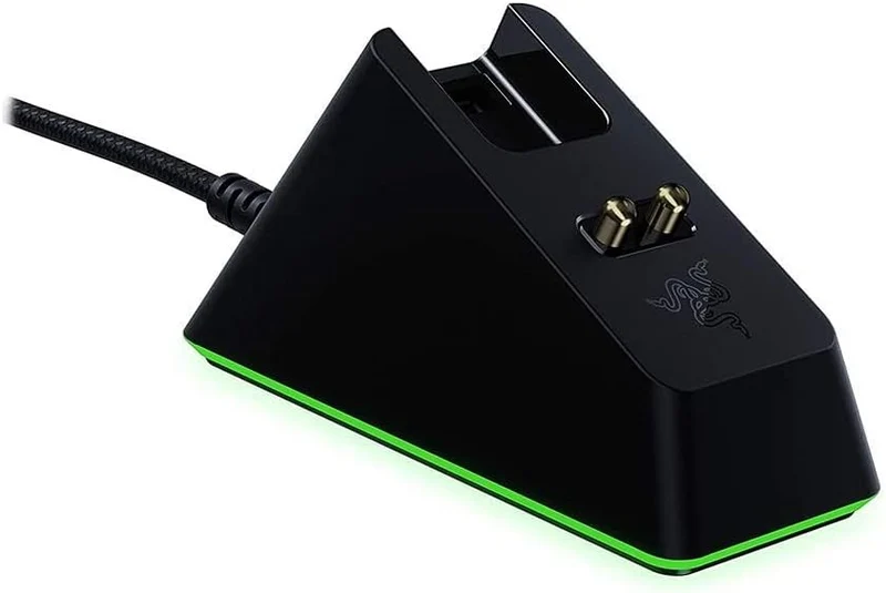 Razer Wireless Mouse Charging Dock with Razer Chroma RGB - Black